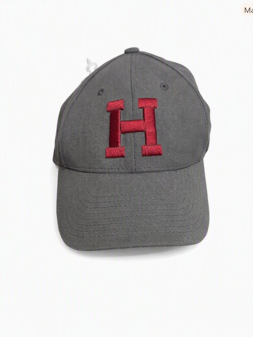 Harvard University Hat Size Large / XL Gray Red by Legacy